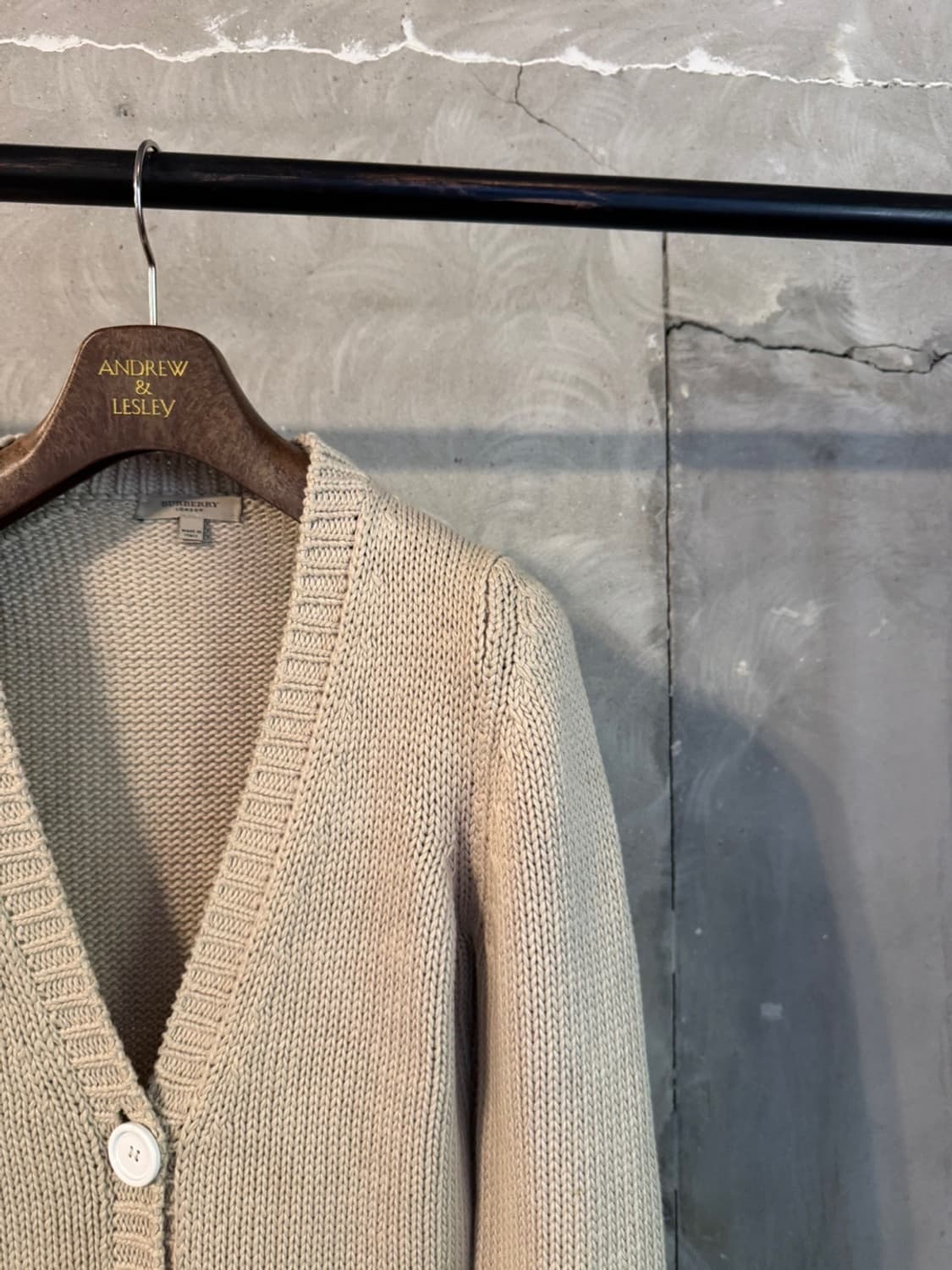 버버리 롱가디건 66~77 상품이미지4