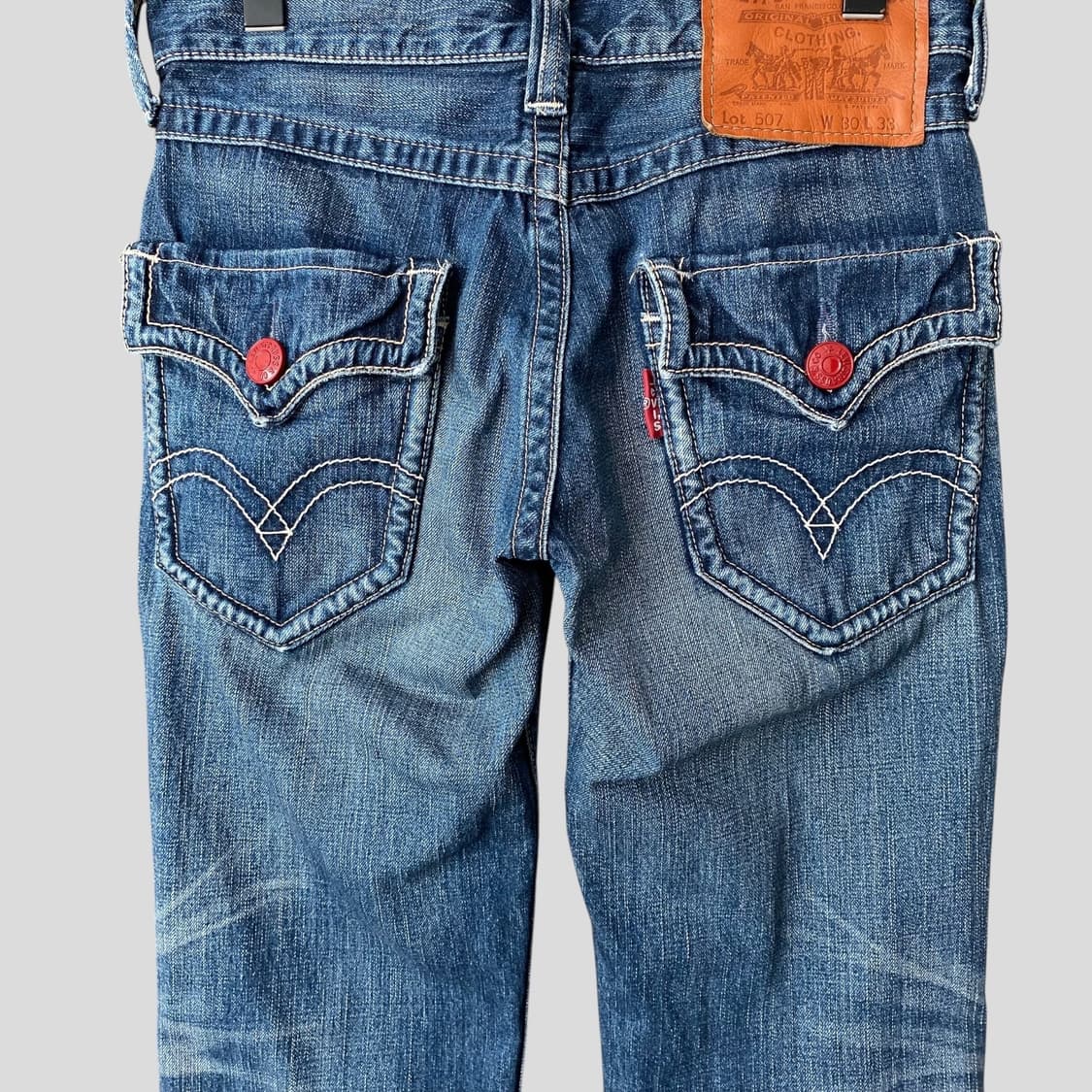(30)리바이스 507 부츠컷 데님청바지 상품이미지7