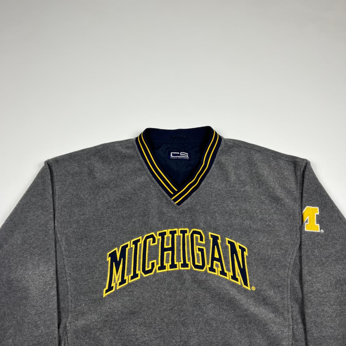 USA 빈티지 미시건 플리스 웜업 2XL 상품이미지2