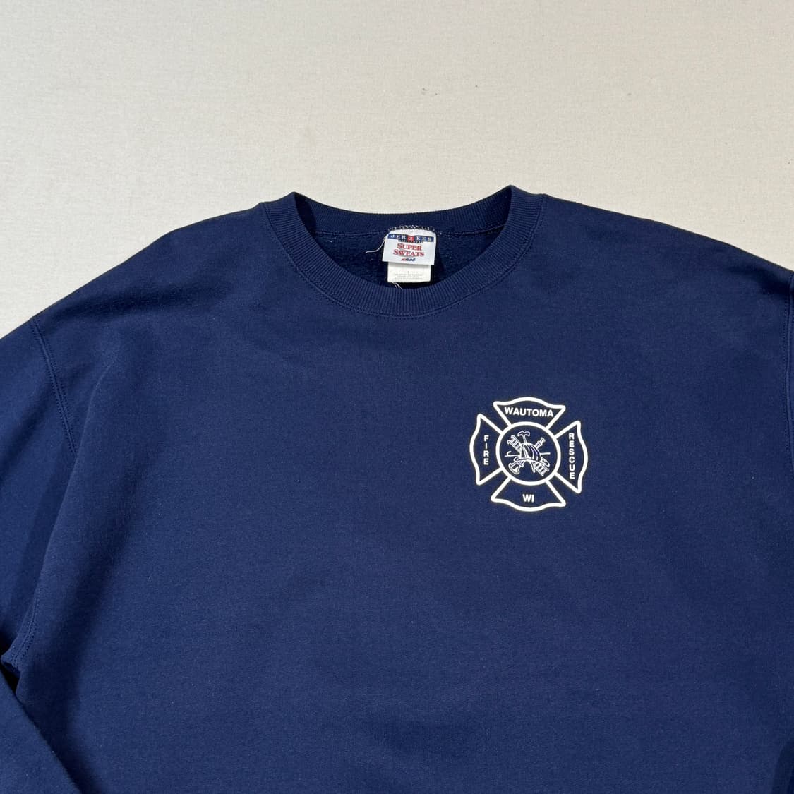 L) JERZEES 저지스 USA 50/50 맨투맨 스웨트 셔츠 상품이미지2