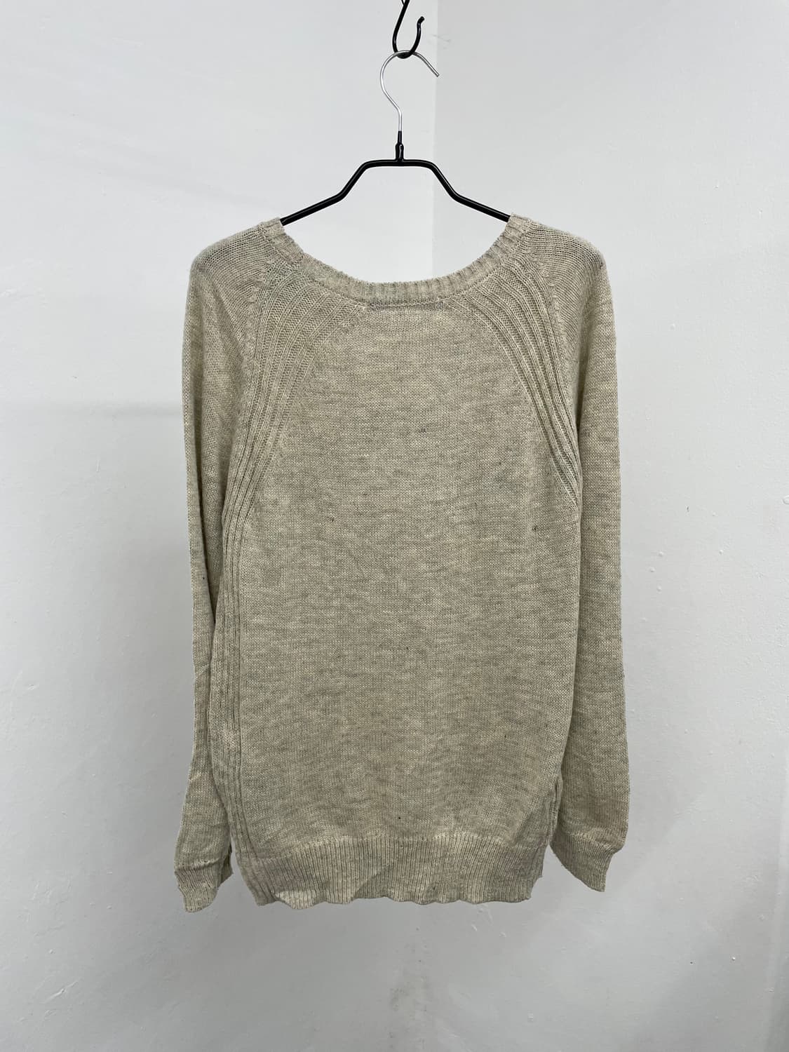 모리 루즈 레터링 니트 상품이미지6