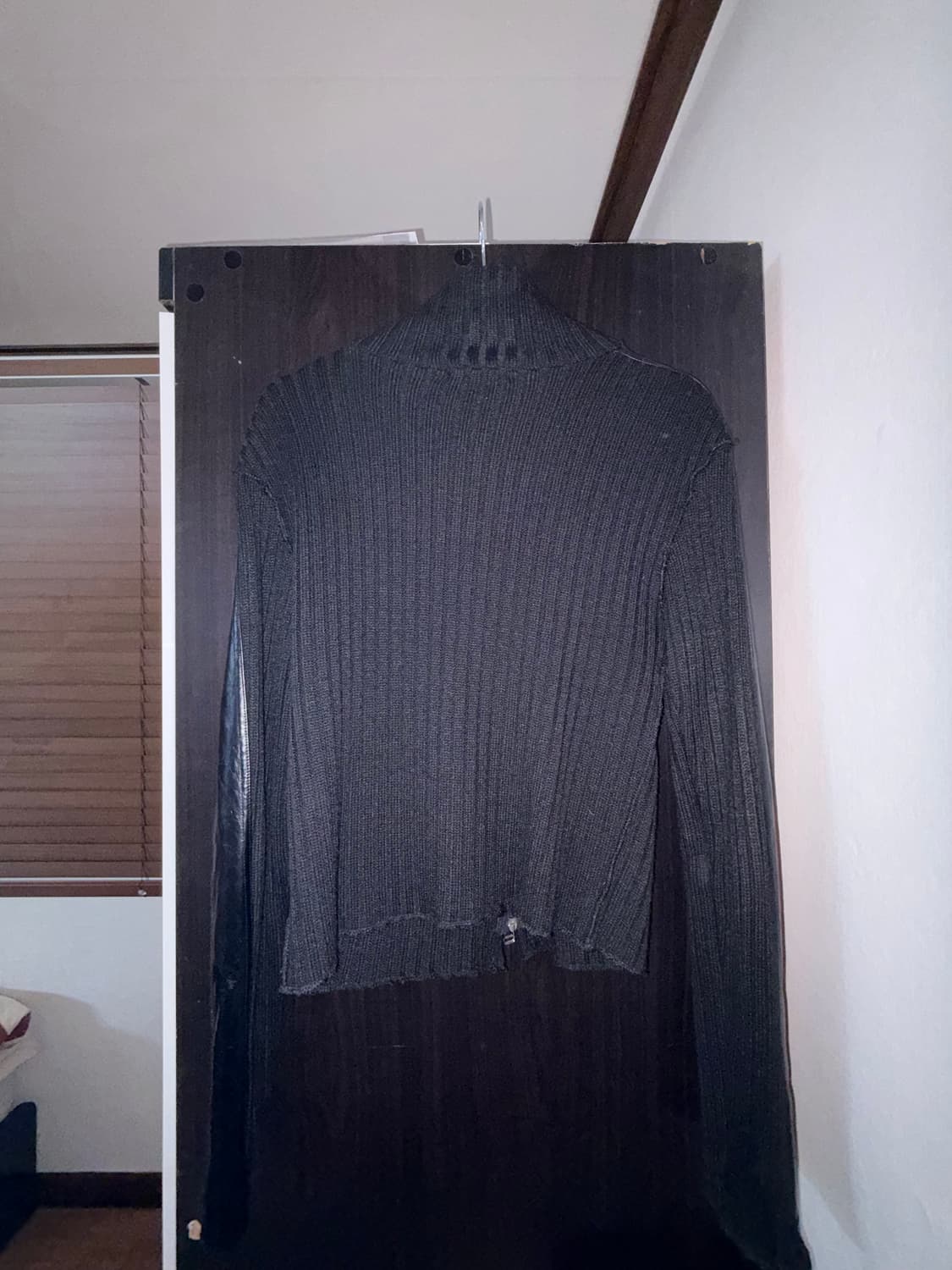 Lecyto 레씨토 하이넥 니트 집업 상품이미지4