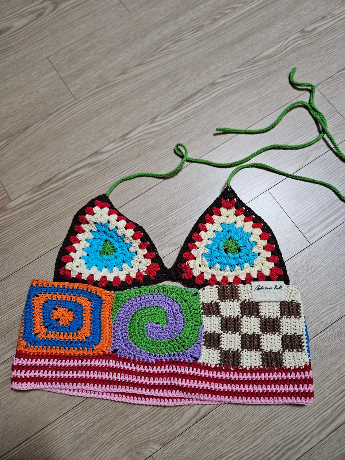 앤더슨벨 니트 크로쉐탑 상품이미지2