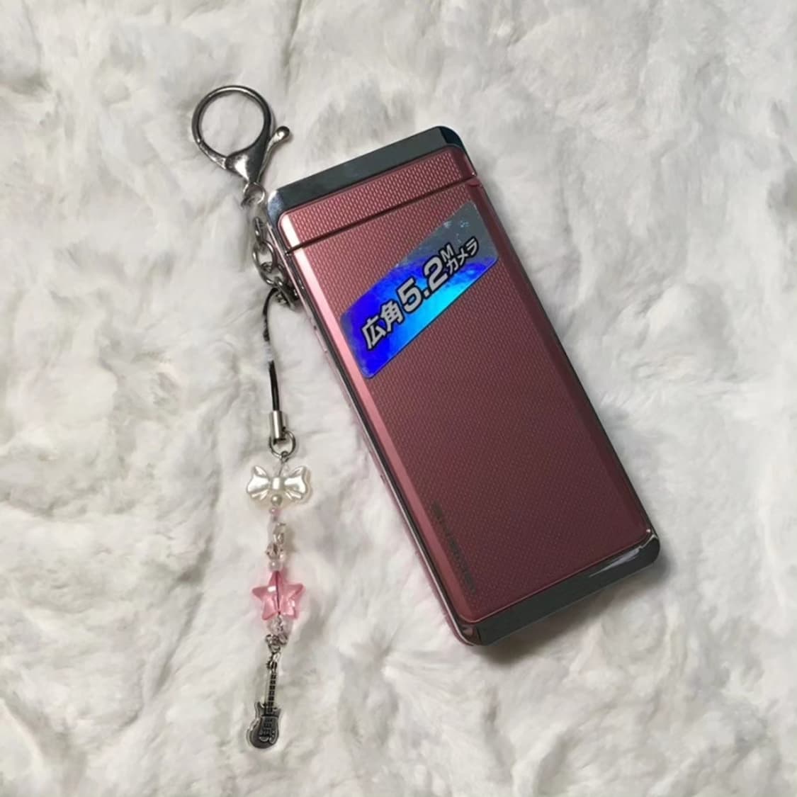 가짜폰 키링 키링 키링 핑크 🎀 상품이미지2