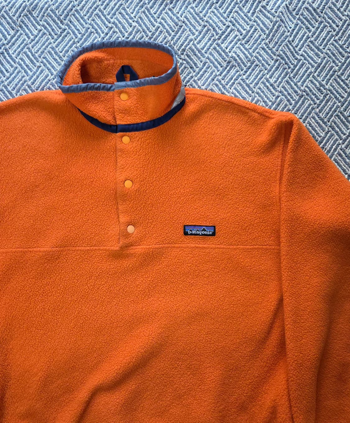 (S/~55)파타고니아 02s Kids XL 오렌지 신칠라 플리스 상품이미지2