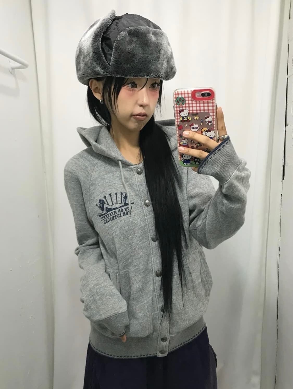 Hysteric Glamour Logo Hood Zip-Up 상품이미지5