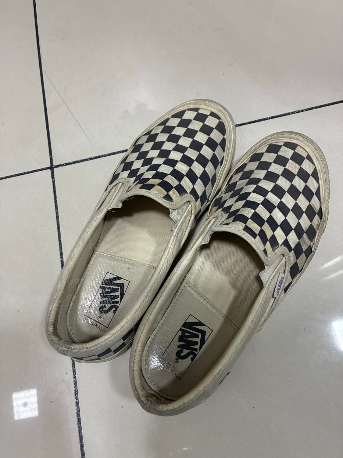 반스 볼트 슬립온 체커보드 구버전 상품이미지1