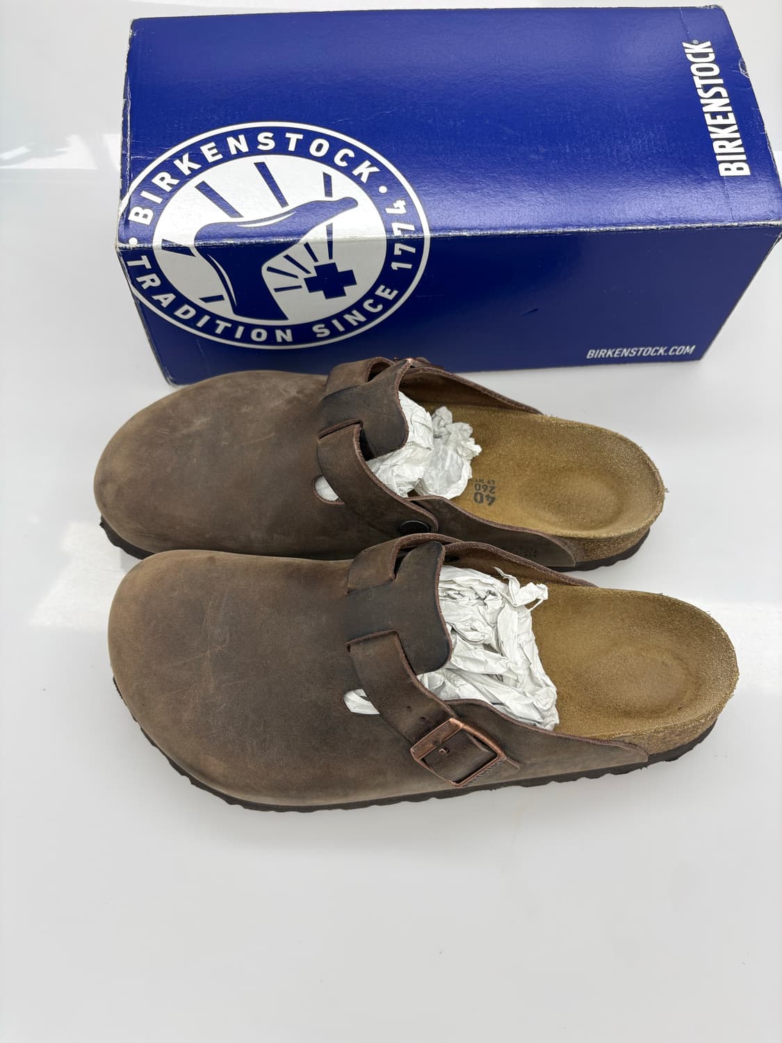 버켄스탁 보스턴 하바나 40사이즈 상품이미지1