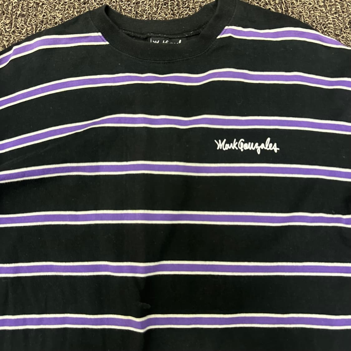 마크곤잘레스 스트라이프 긴팔티셔츠 100(L) 상품이미지2