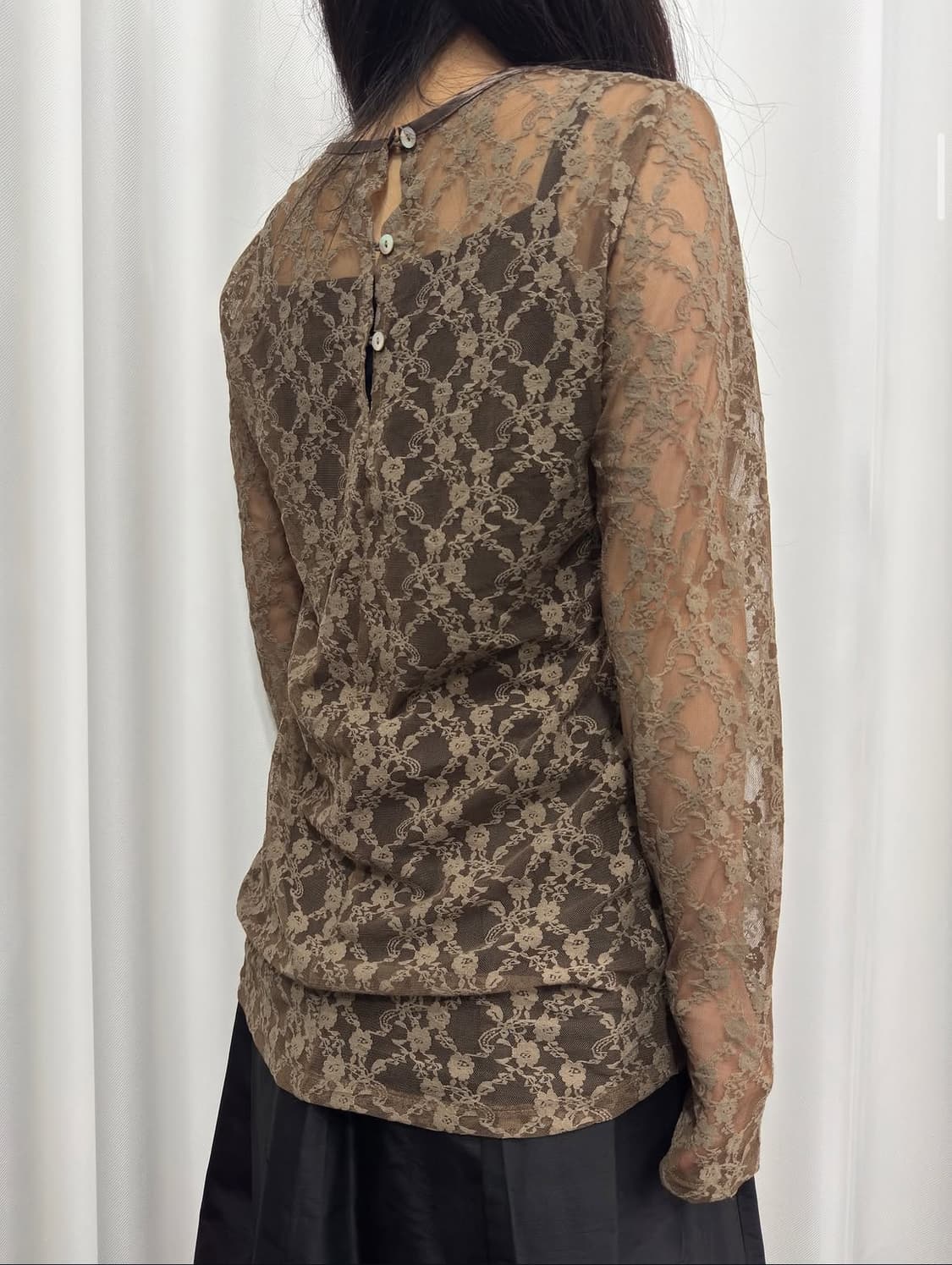 lace longsleeve 상품이미지3