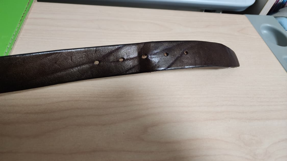 버팔로(Buffalo) 통가죽 벨트 상품이미지5