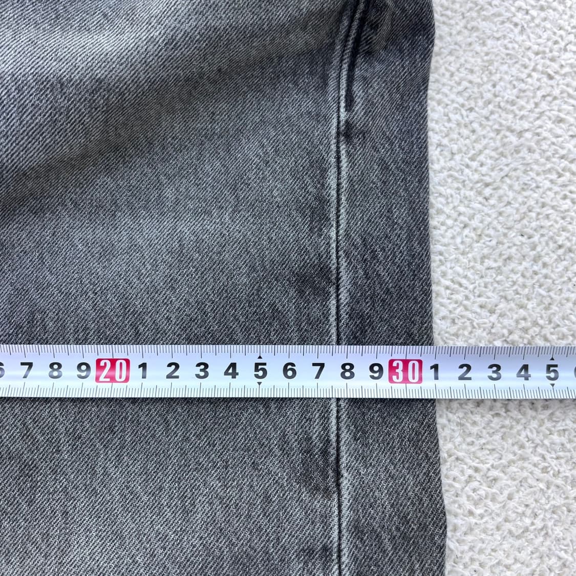 W32 리바이스 502 흑청 데님 팬츠 0406E 상품이미지8