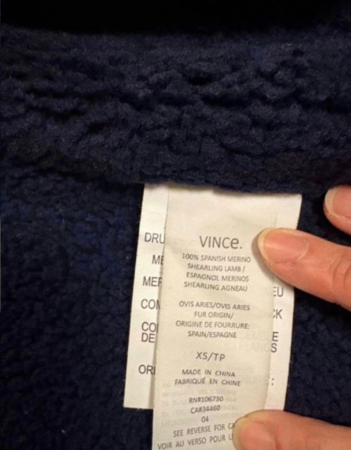 빈스스웨이드무스탕 상품이미지10