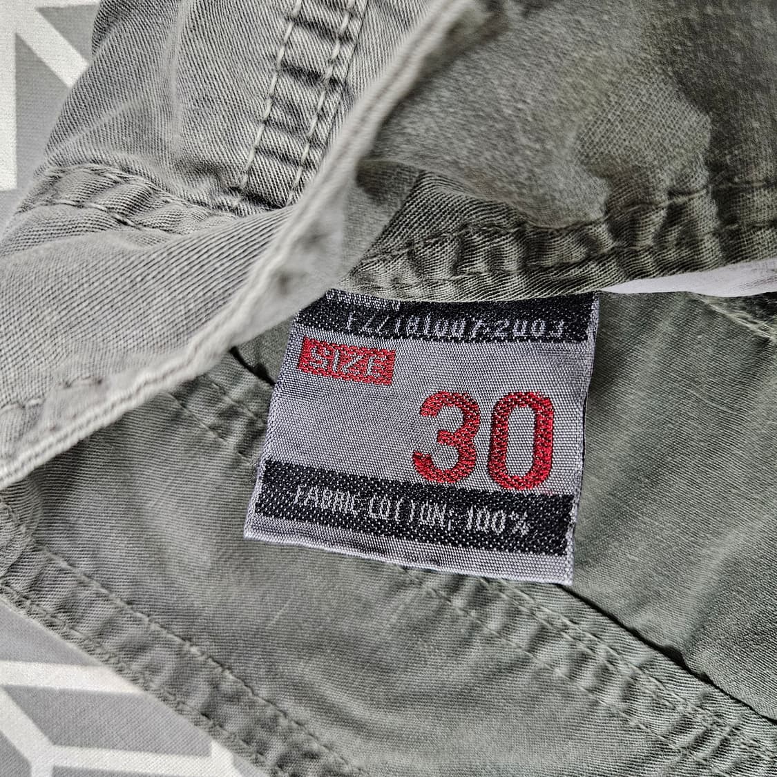 30 빈티지 Y2K 카고 카키 버뮤다팬츠 상품이미지4