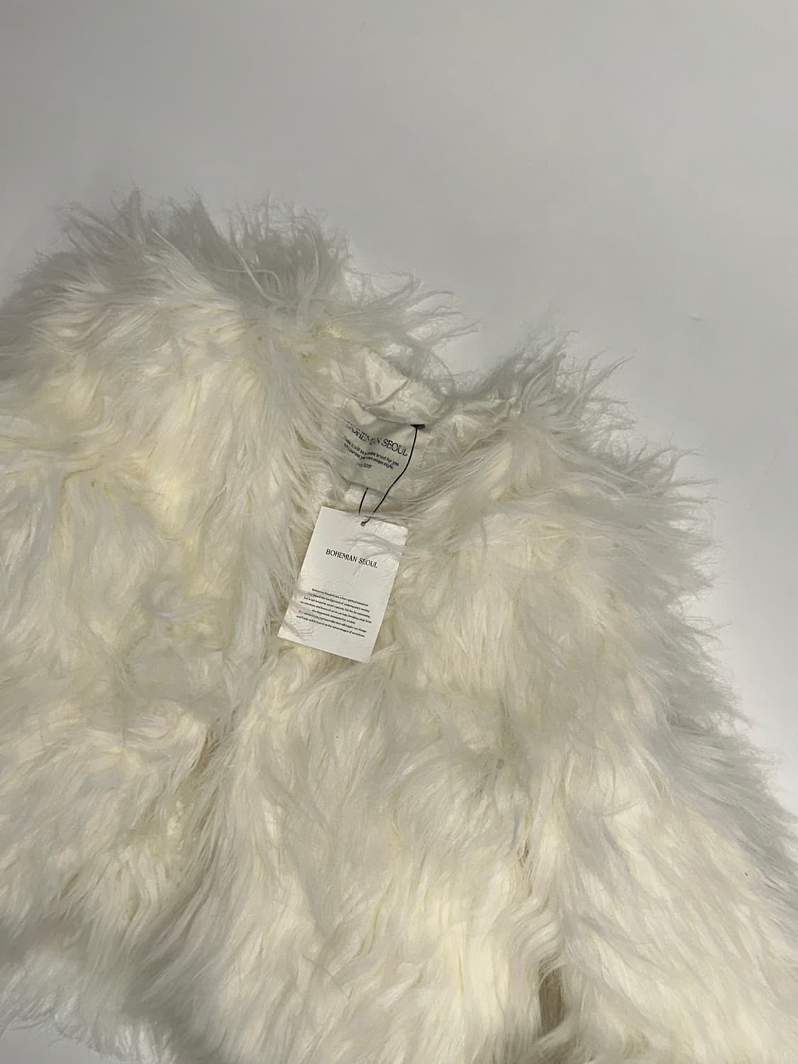 새상품)보헤미안서울  faux-fur jacket 퍼자켓 os  상품이미지3