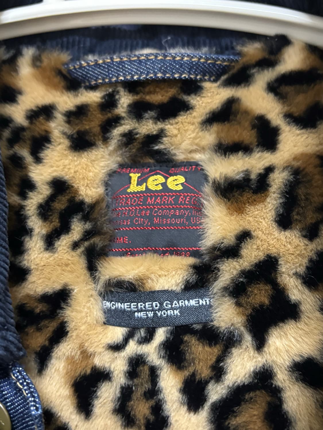 리 X 엔지니어드 가먼츠 스톰라이더 리버서블 자켓 인디고 (M) 상품이미지4