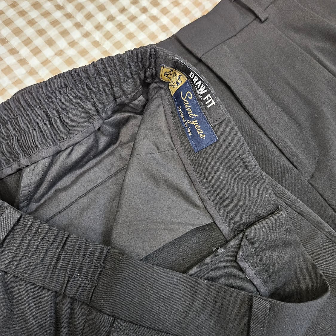 드로우핏 밴딩 세미와이드 팬츠 남자32~33(2벌가격) 상품이미지2