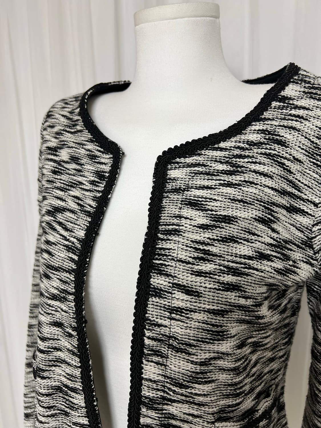 Happy walk트위드 가디건 지브리 자켓 M 상품이미지6