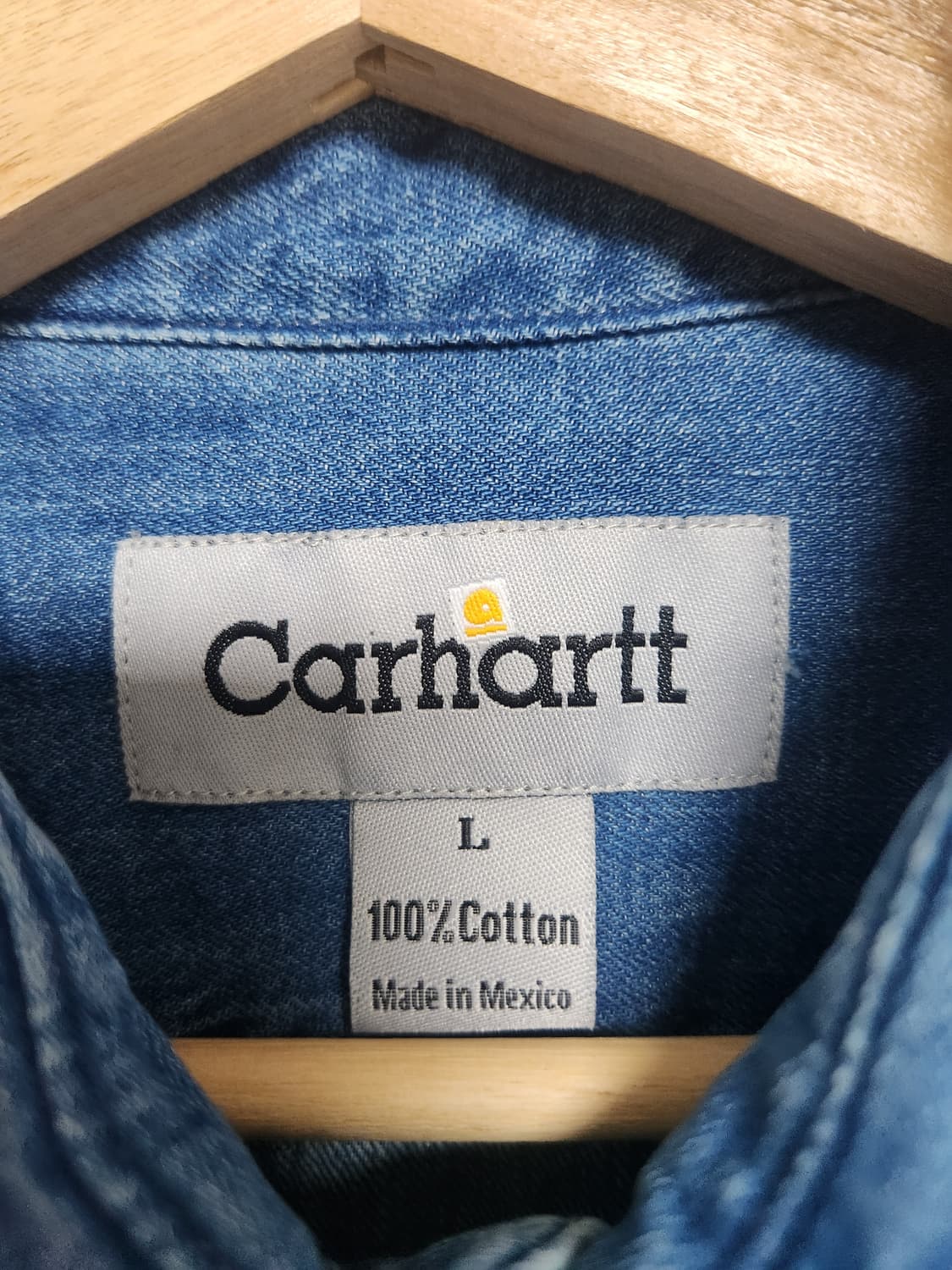 칼하트Carhartt 데님 셔츠 L - S204 상품이미지4