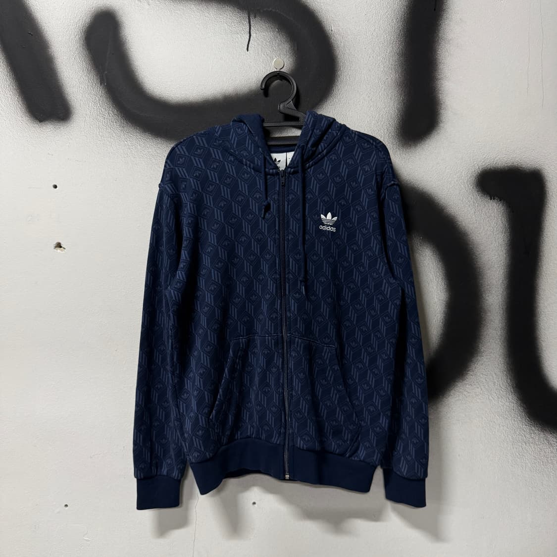 아디다스 파이어버드 모노그램 풀 프린팅 집업 후디 상품이미지1