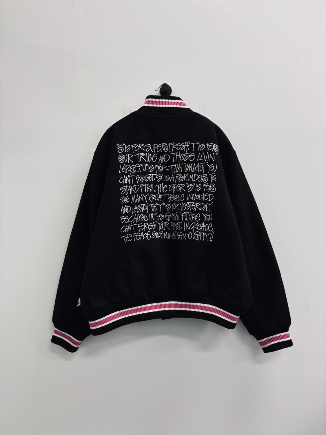 스투시(Stussy) XL 토크 멜튼 바시티 자켓  상품이미지3