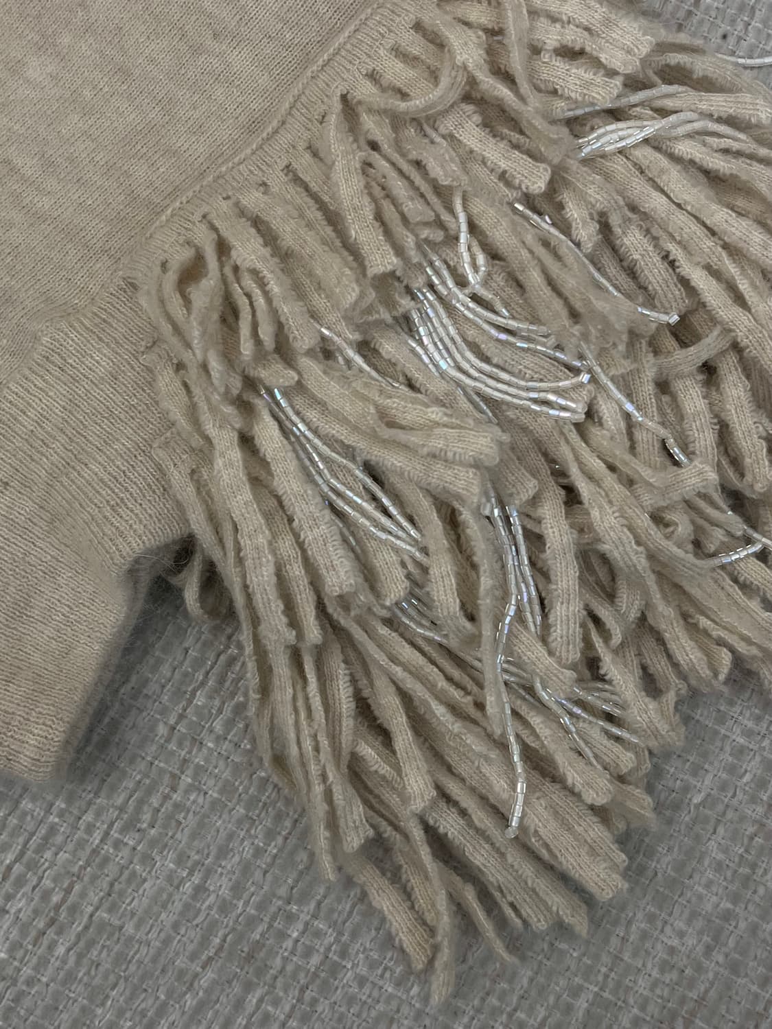 Sacai Fringe Turtle Neck Top 상품이미지5