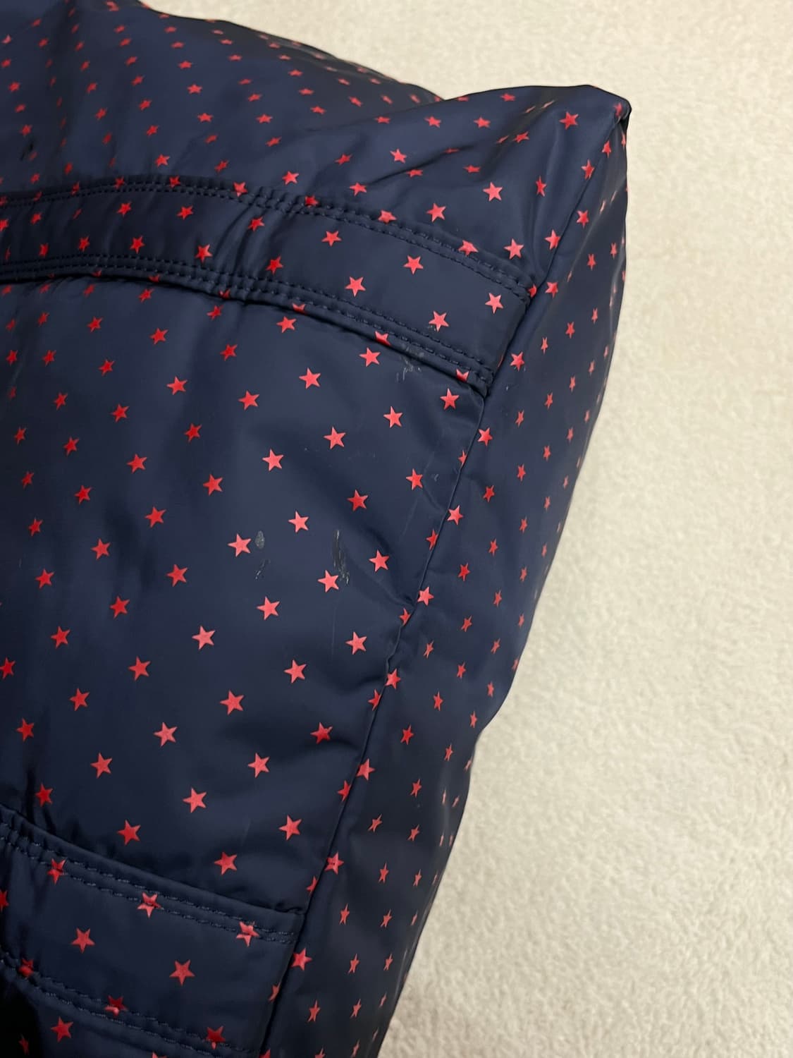 포터 별 패턴 숄더백 네이비 상품이미지10