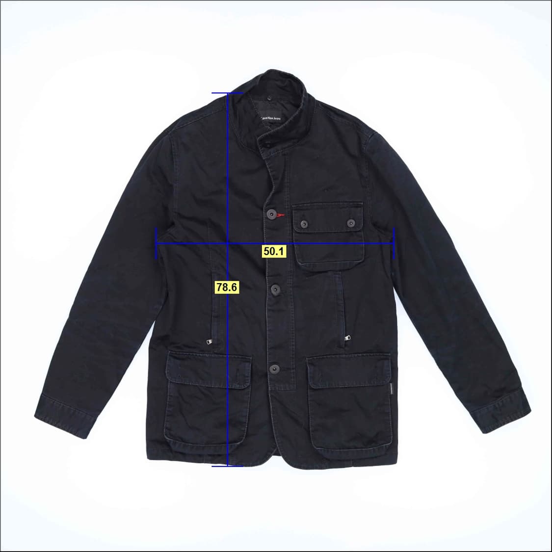 [L] 캘빈클라인 빈티지 누빔 야상 자켓 1217H1 상품이미지7