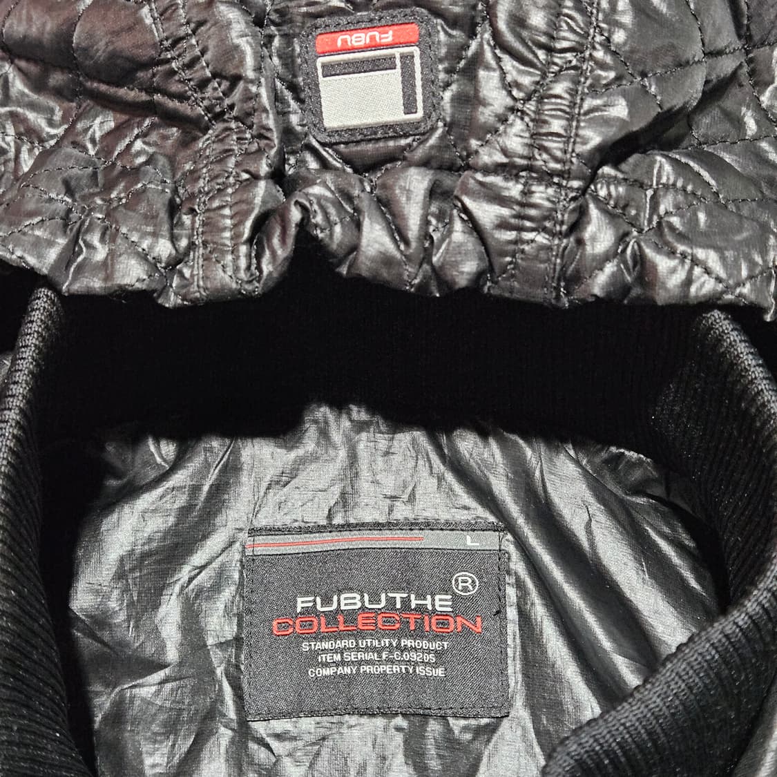 FUBU 후부 블랙 경량패딩 상품이미지3