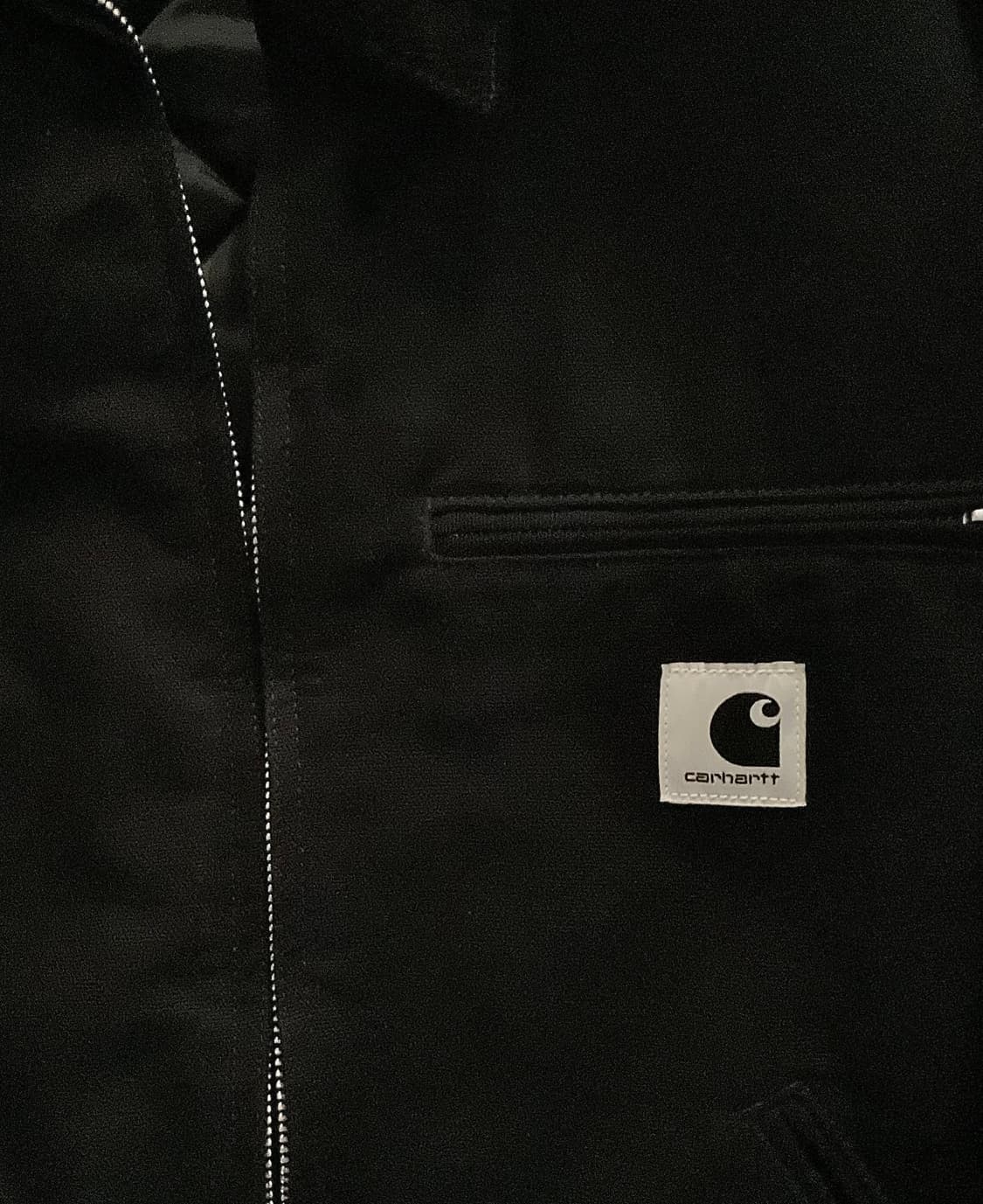 칼하트 WIP OG 디트로이트 자켓  블랙 크롭 오버사이징 상품이미지2