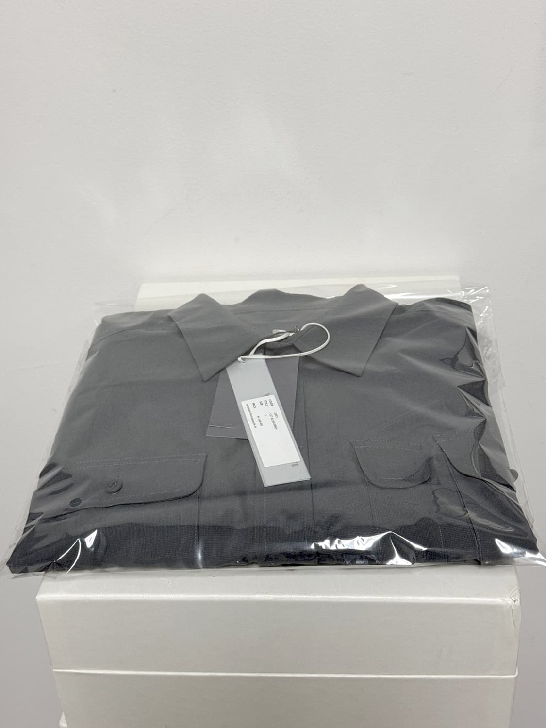 [1] 오토매틱포더피플 엔지니어 3포켓 셔츠 챠콜블랙 상품이미지6