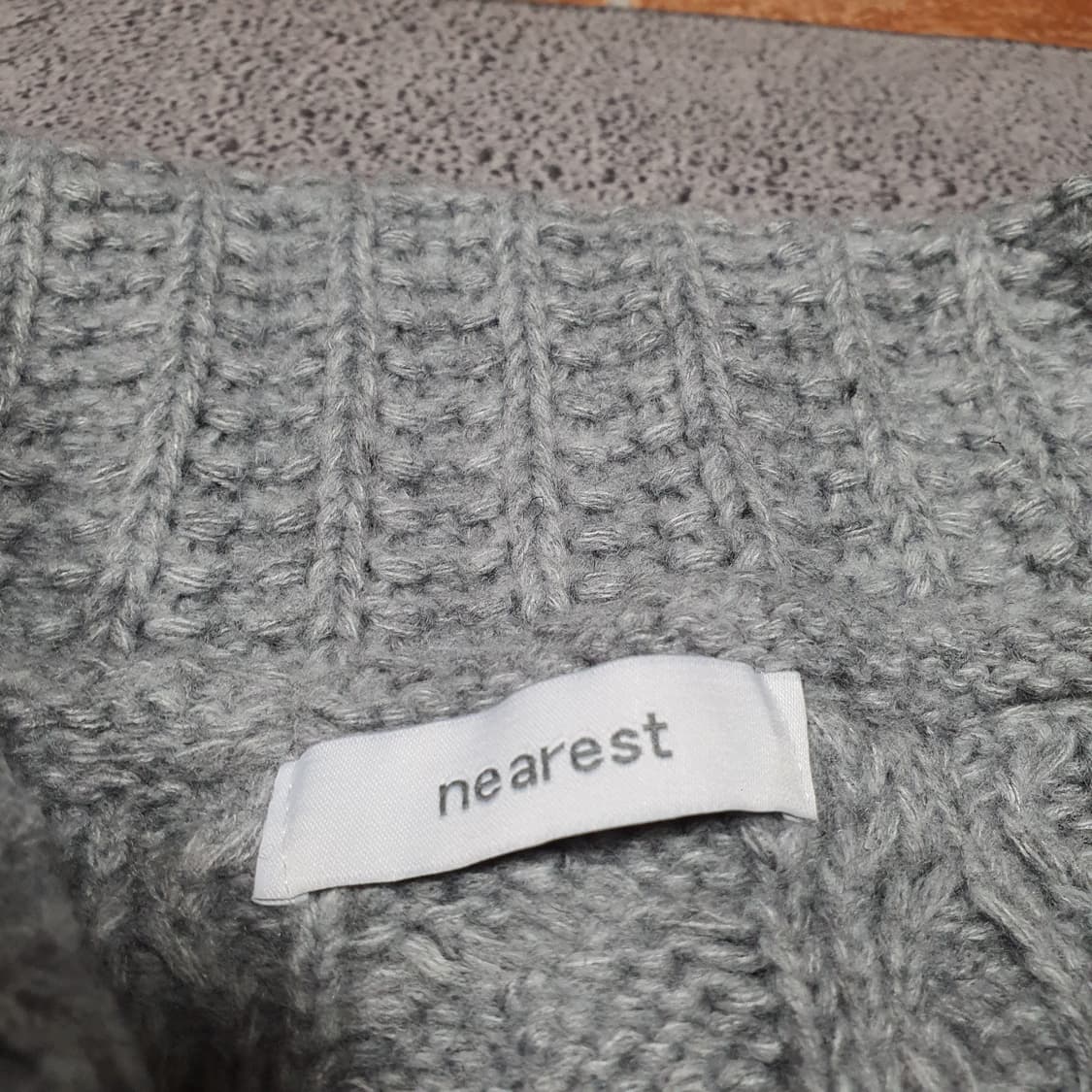 ✨ (바배) 꽈배기 하이넥 케이블 니트  상품이미지3