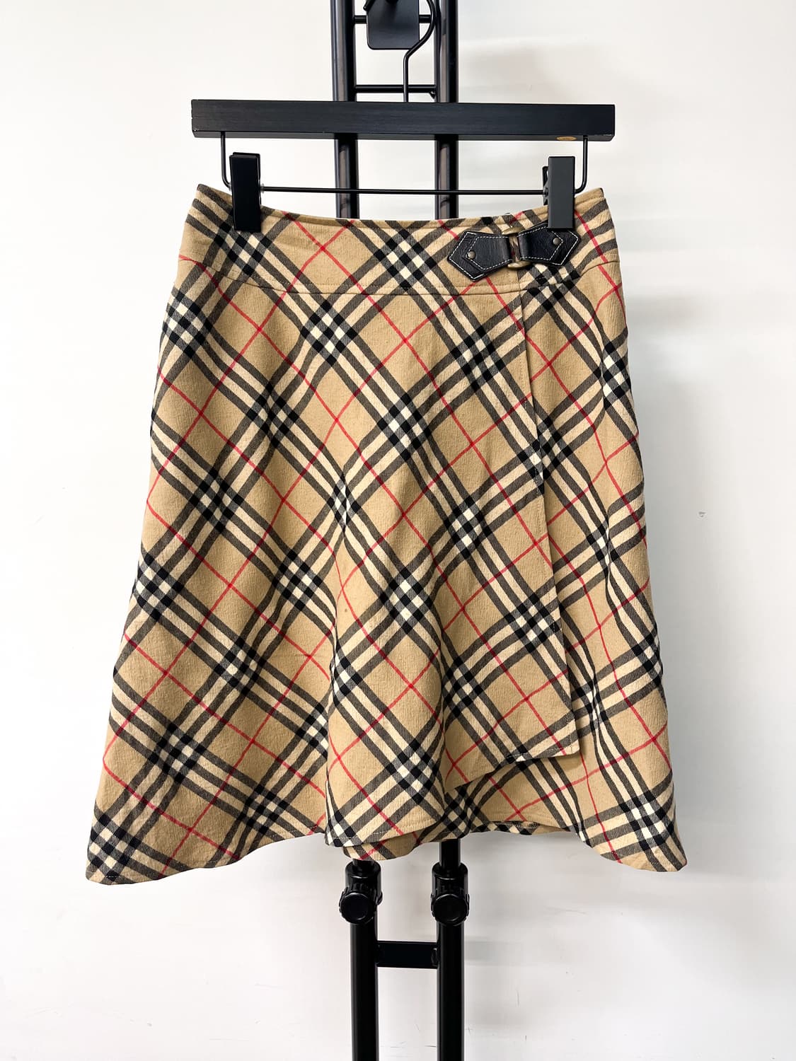 버버리 노바 체크 울 스커트 상품이미지1