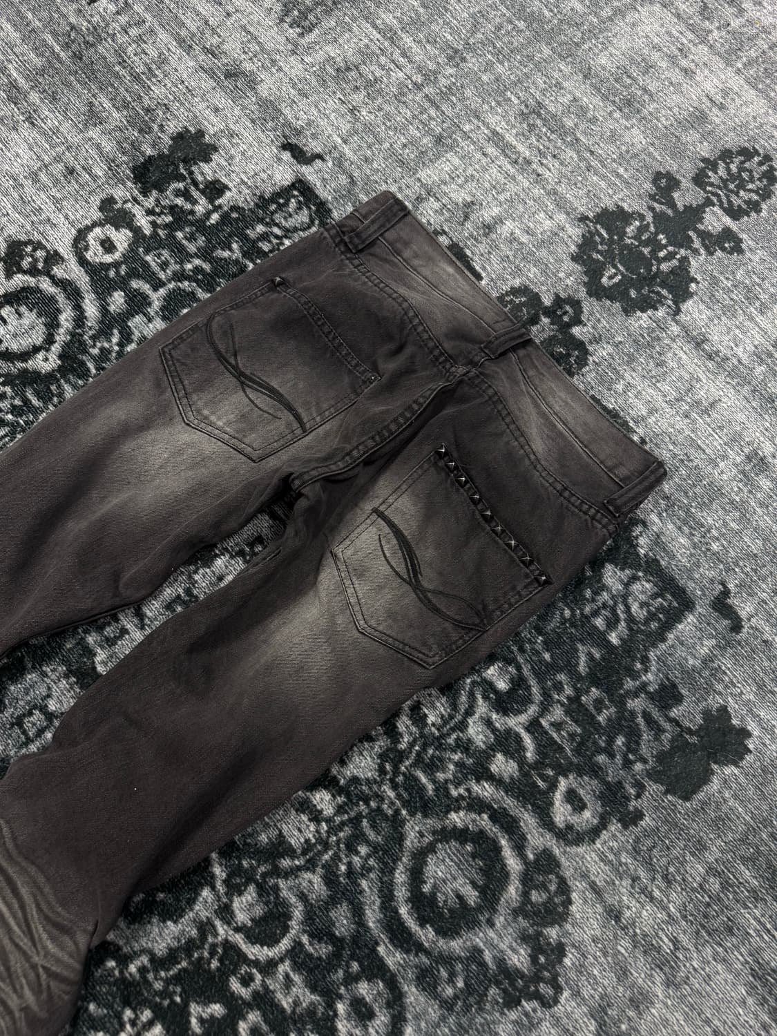 Cavaria 00s archive lame coating stud de 상품이미지8