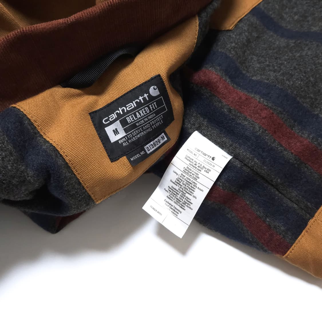 칼하트 OG 덕 디트로이트 자켓 브라운 상품이미지8