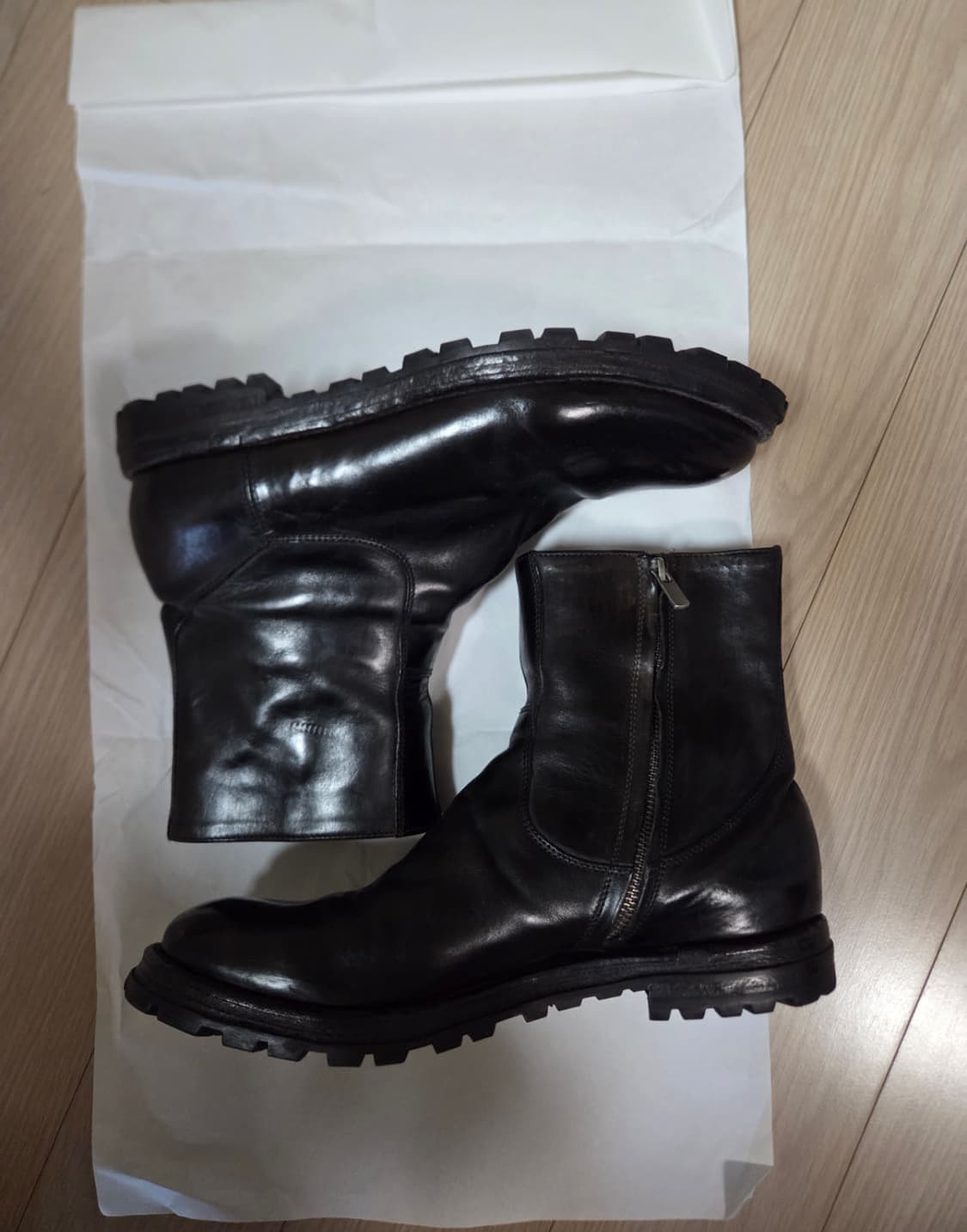 officine creative 블랙 부츠 42 상품이미지3