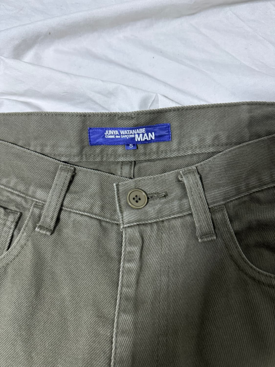 AD2001 준야와타나베 꼼데가르송 peanutbutter 프린트 팬츠 상품이미지7