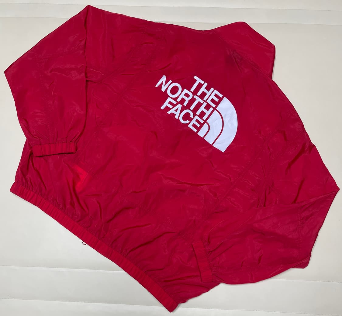 노스페이스 올드스쿨 레드 바람막이 상품이미지2