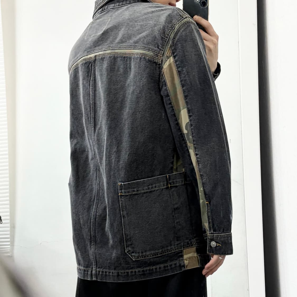 디젤 D-롤크-SP4 데님 자켓 상품이미지3