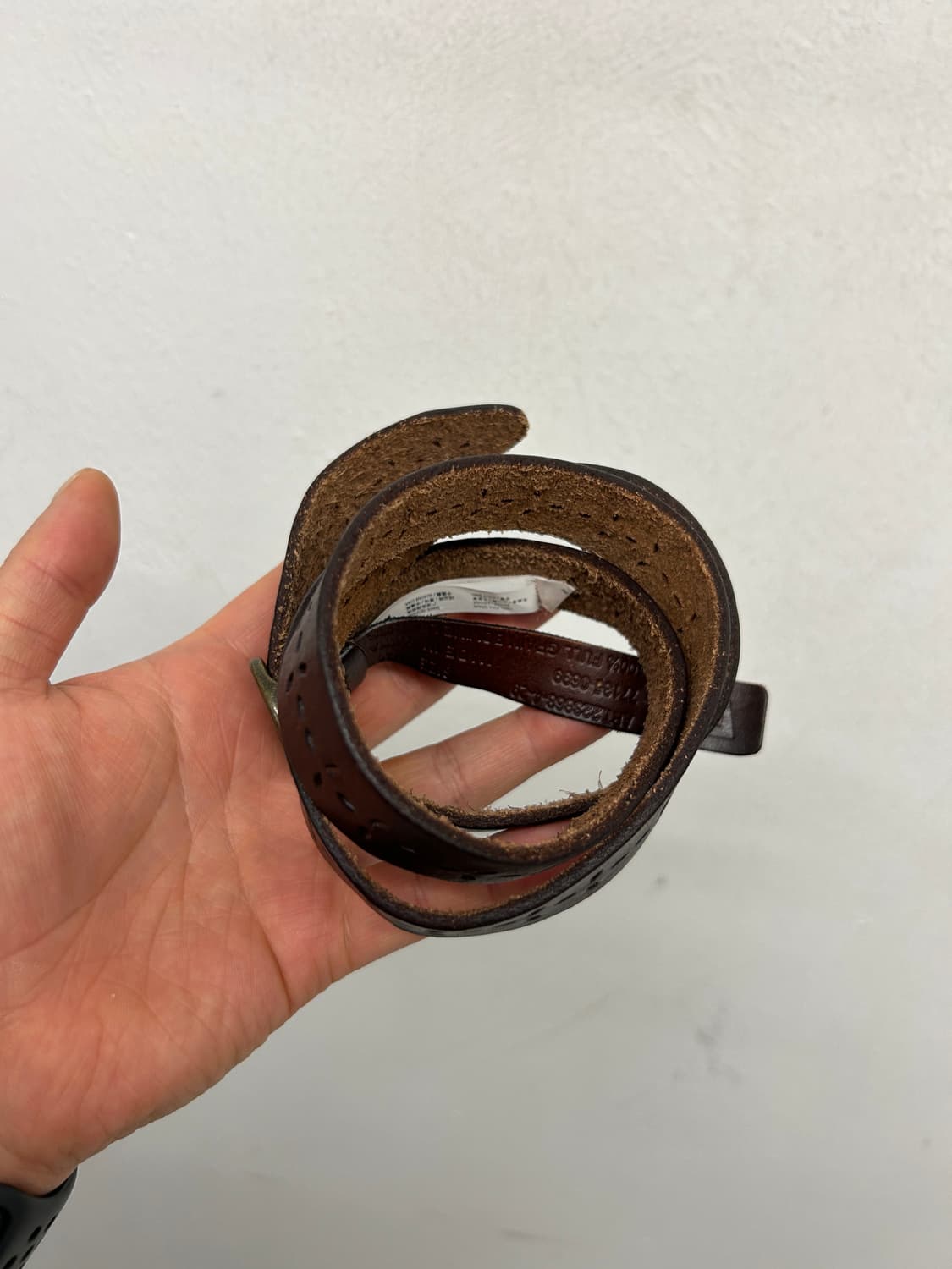 리바이스 슬림 레더 벨트 상품이미지2