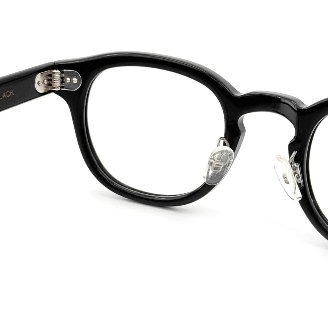Moscot 모스콧 렘토쉬 46 블랙 안경 뿔테 메탈 코받침 버전 상품이미지5