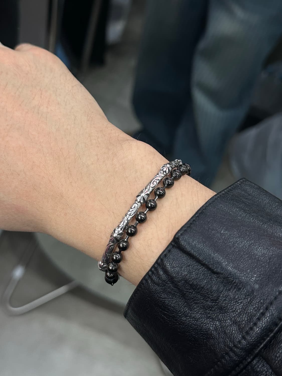 Sil cross bangle - 십자 뱅글 상품이미지6