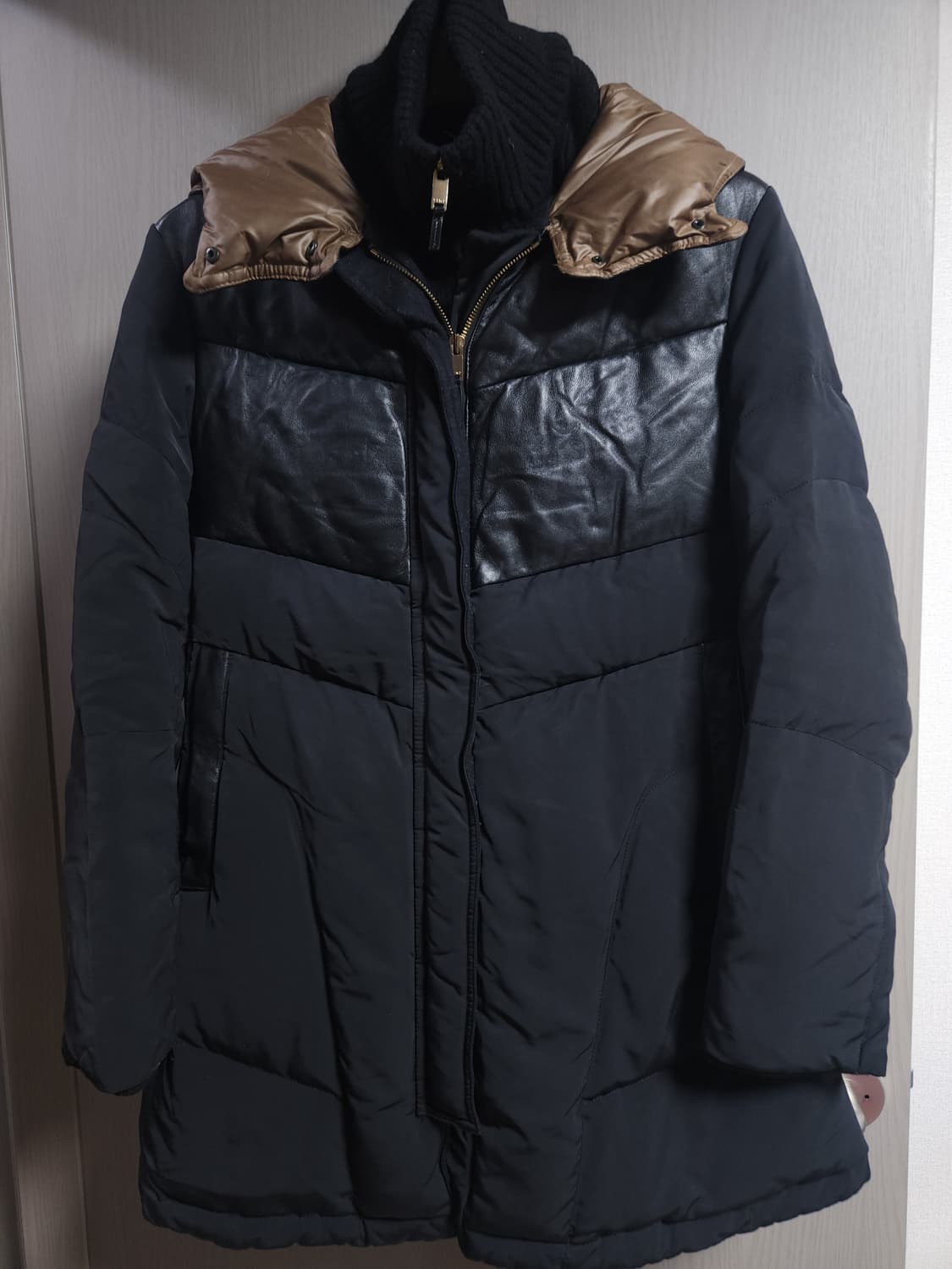 한섬 타임 오리털 패딩점퍼, 88-98-165 상품이미지1