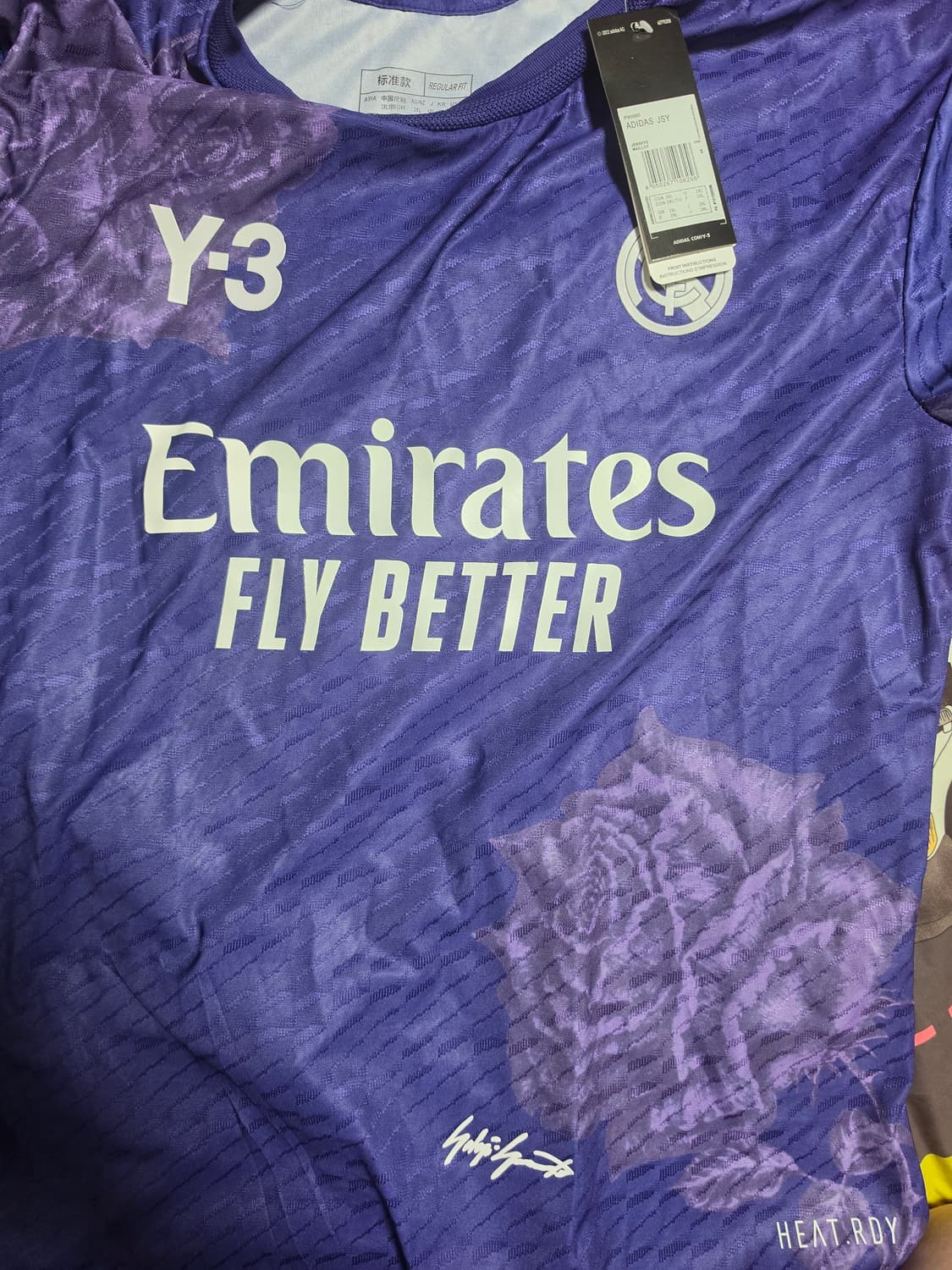 레알마드리드 y3 어센틱 2xl 유니폼 상품이미지1