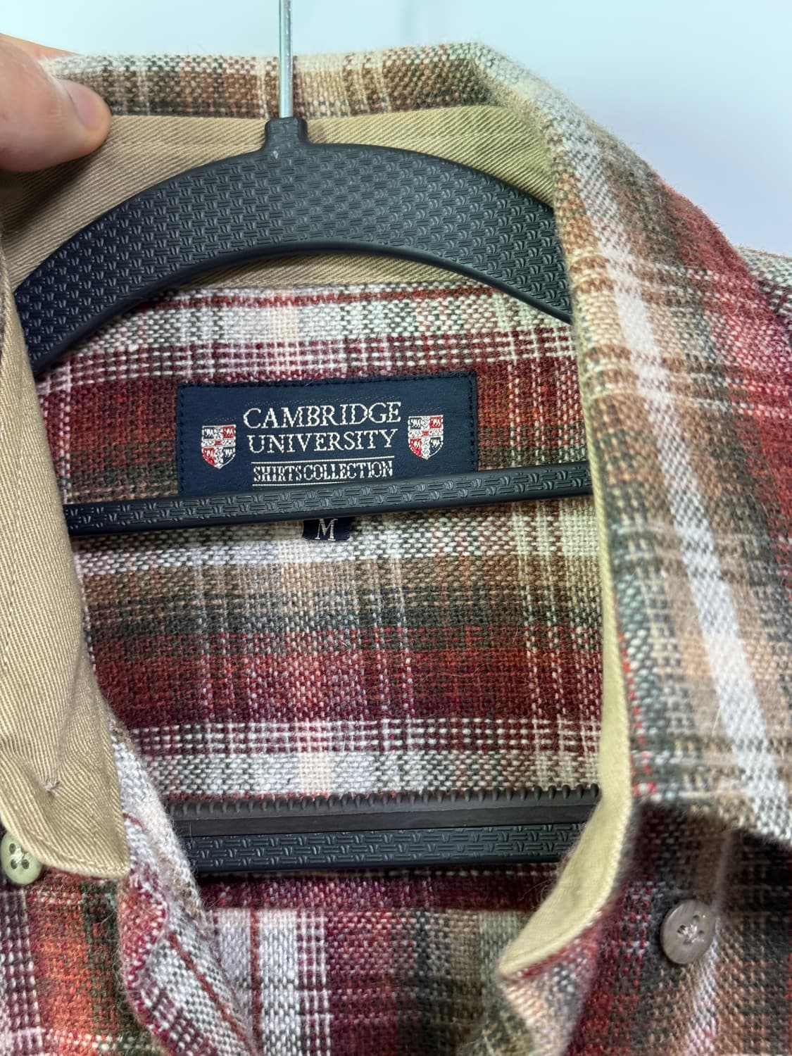 캠브리지 유니버시티 체크 셔츠 95-100 상품이미지2