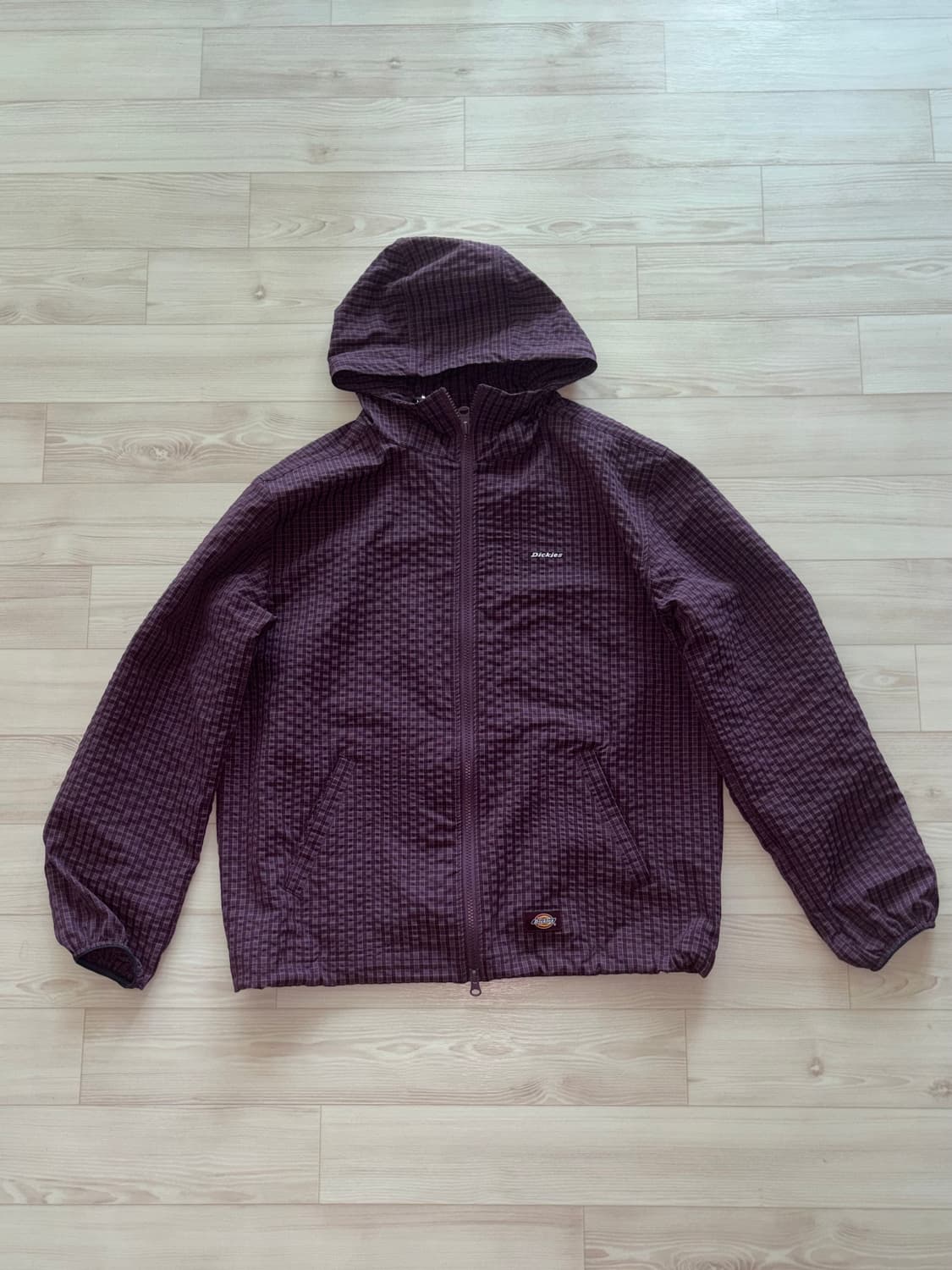 디키즈 남여공용 / 그리드 체크 라이트 윈드브레이커 상품이미지2