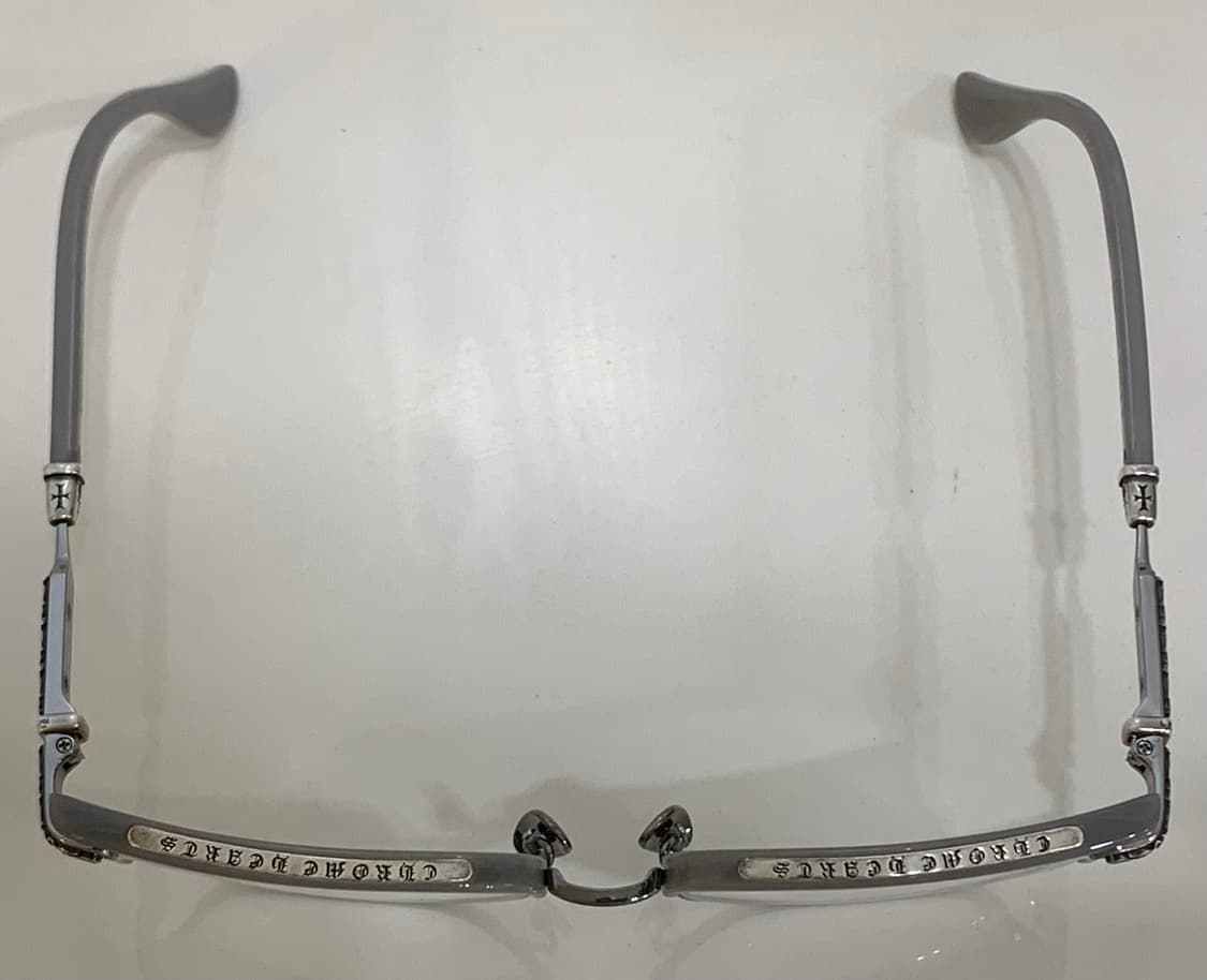 크롬하츠 버티컬스마일2 배틀쉽 건메탈 그레이 안경 [BSG/GM] 상품이미지6