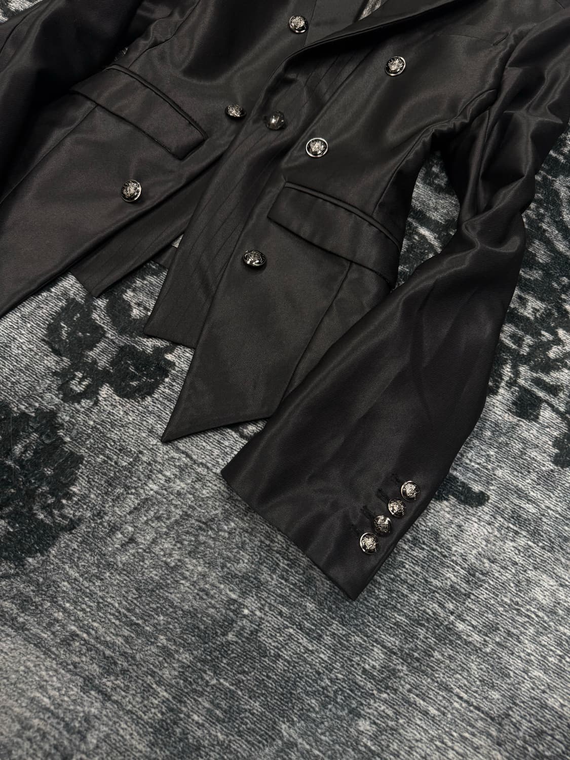 Vice fairy 00s vkei satin double jacket 상품이미지5