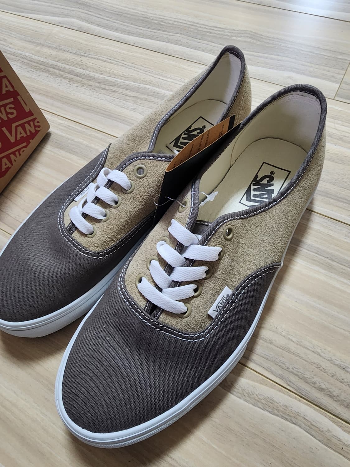 반스어센틱스니커즈신발브라운270 상품이미지6