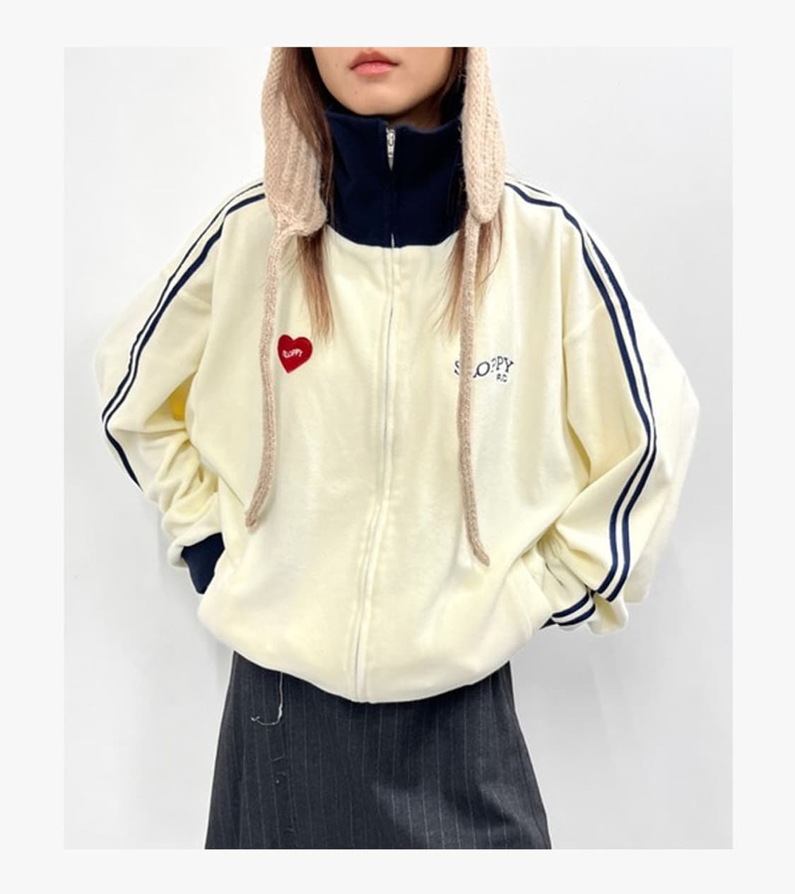 WHO’S WHO GALLERY - FLEECE TRACK JACKET 상품이미지2